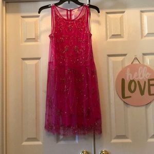 Girls beaded party dress